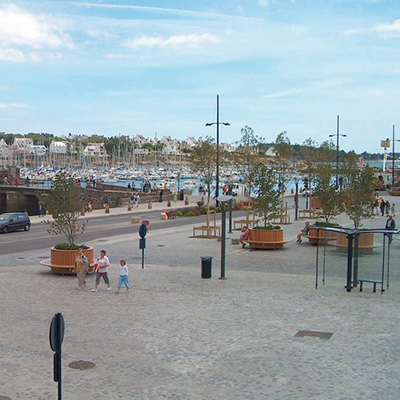 Places du 8 mai 1945 et Jean-Jaurès